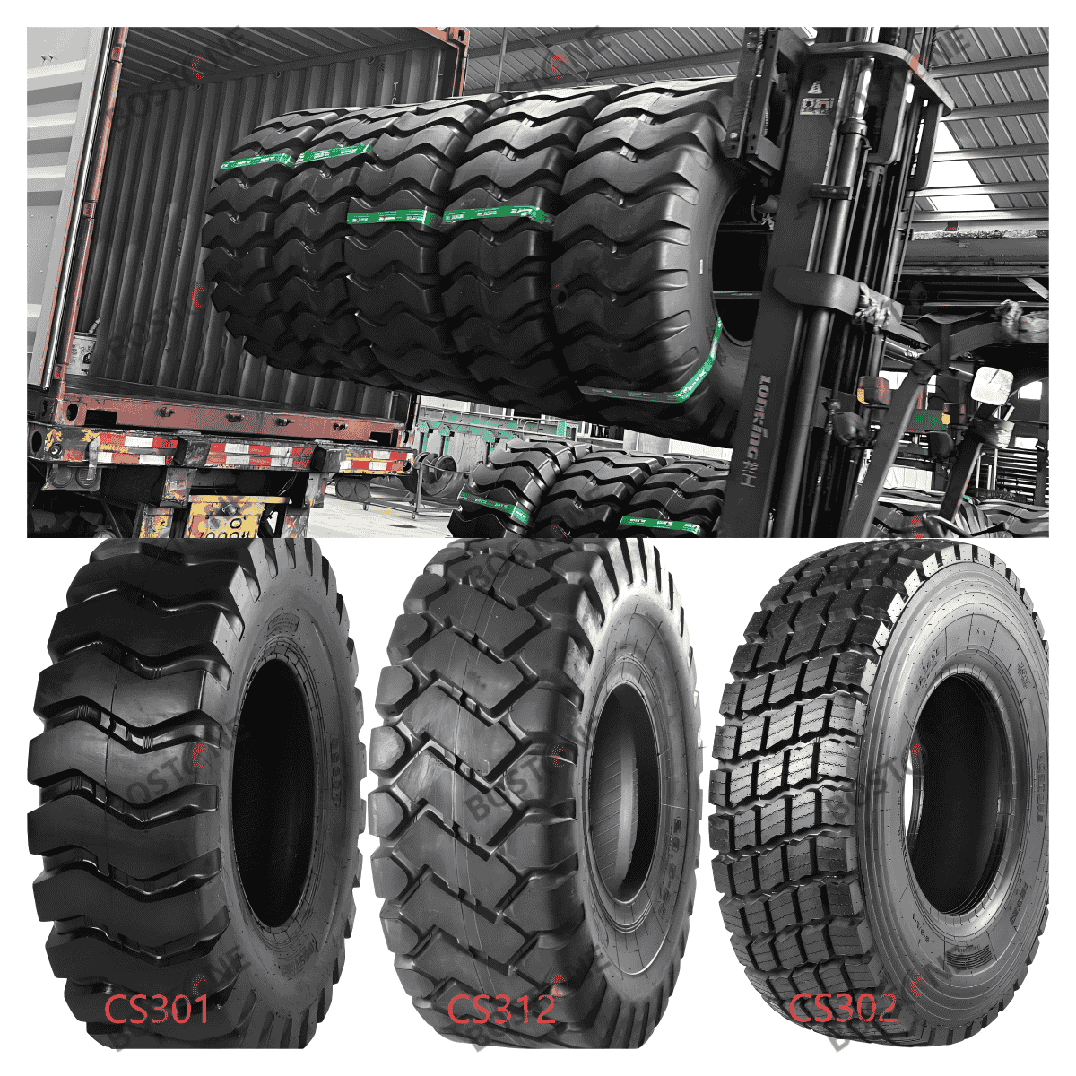 OTR Tire for Sale 17.5-25 20.5-25 23.5-25 E3/L3 New Condition Bias Design Inner Tube Type - Image 4